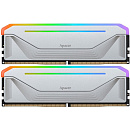 Модуль памяти Apacer 64GB DDR5 5200 DIMM OC NOX RGB Silver w/HS, kit 2x32GB CL40, 1.25V