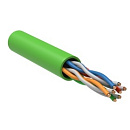 ITK LC1-C5E04-122 Витая пара U/UTP кат.5E 4x2x24 AWG LSZH зеленый (305м)