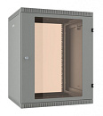 Шкаф коммутационный NT WALLBOX 6-63 G (084683) настенный 6U 600x350мм пер.дв.стекл направл.под закл.гайки 110кг серый 300мм 13кг 340мм IP20 сталь