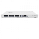 Маршрутизатор MIKROTIK Cloud Router Switch 328-4C-20S-4S+RM with 800 MHz CPU, 512MB RAM, 24x SFP cages, 4xSFP+ cages, 4x Combo ports (1xGbit LAN or SFP), RouterOS L