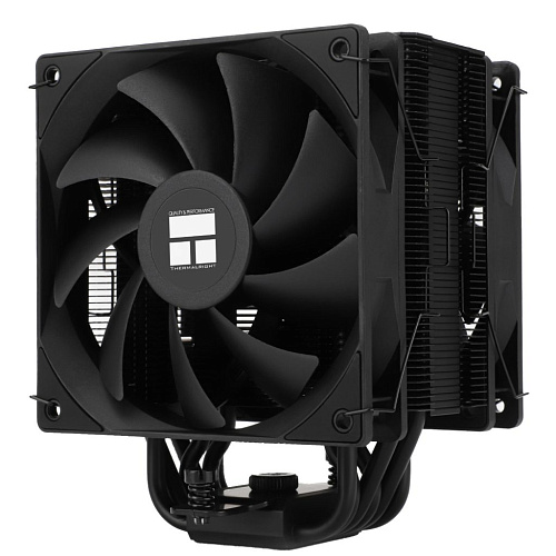 Кулер для процессора/ Thermalright Burst Assasin 120 EVO Dark (4-pin PWM, 156mm, Ni/CU, 6x6mm, 2x120mm, 66.17CFM, 25.6dBA, 1550RPM, S: 1700, 1200,