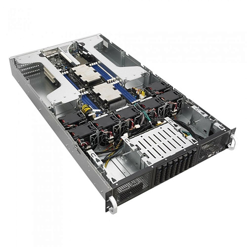 Платформа системного блока ASUS ESC4000 G4S up to 165W, 2x SFF8643 on the backplane, 2x 1600W PSU
