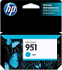 Картридж струйный HP 951 CN050AE голубой (700стр.) для HP OJ Pro 8610/8620