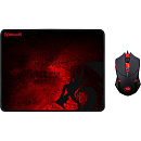Мышь проводная +PAD M601BA черная 78226 REDRAGON