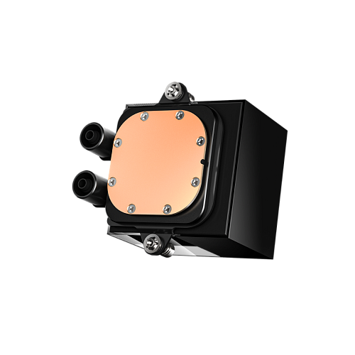 Система охлаждения/ PCCooler DS360 BK (310W, 360mm, LED temp., Black, ARGB Pump/ Fans: 3x120mm, 86.73CFM, 28dBA, 2200RPM/ Pump height 67mm, 28dBA,