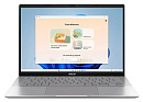 Ноутбук ASUS Vivobook S14 M3407HA-SF065/14" WUXGA 1920x1200/AMD Ryzen 5 220/16 Gb/512 Gb SSD/AMD Radeon Graphics/No OS/серебристый/1.4 кг