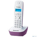 Panasonic KX-TG1611RUF (сиреневый) {АОН, Caller ID,12 мелодий звонка,подсветка дисплея,поиск трубки}