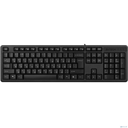 Клавиатура A4Tech KR-3 черный USB