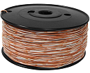1-парный кроссировочный кабель, 24 AWG, бухта 500 метров, бело-оранжевый