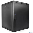 ЦМО Шкаф телекоммуникационный настенный разборный 12U (600 x 520) съемные стенки, дверь металл, цвет черный (ШРН-М-12.500.1-9005)