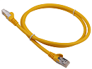 Патч-корд Патч-корд LANMASTER LSZH FTP кат.6A, 0.5 м, желтый