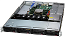 Сервер Supermicro SuperServer 1U 512B-WR 1x6520P/ 4x64GB/ 1xM.2 NVMe 480GB/ SFT-DCMS-SINGLE