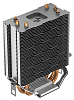 Кулер для процессора DEEPCOOL AG300 LED LGA1700/1200/115X/AM5/AM4 (36шт/кор, TDP 150Вт, PWM, Multi-Color LED Lighting, Fan 92mm, 3 тепл. Трубки прямог