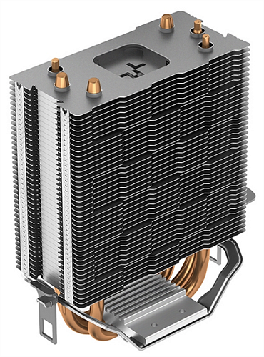 Кулер для процессора DEEPCOOL AG300 LED LGA1700/1200/115X/AM5/AM4 (36шт/кор, TDP 150Вт, PWM, Multi-Color LED Lighting, Fan 92mm, 3 тепл. Трубки прямог