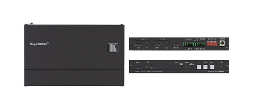 Коммутатор Kramer Electronics [VS-211UHD] 2х1 HDMI с автоматическим переключением; коммутация по наличию сигнала, поддержка 4K