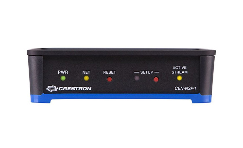 Плеер Crestron [CEN-NSP-1] с возможностью проводного и беспроводного подключения, интерфейс дял устройств с Apple iOS при помощи AirPlay или USB. возм