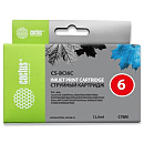 Картридж струйный Cactus CS-BCI6C голубой (12мл) для Canon S800/ S820/ S900/ S9000; i550/ i560/ i860/ i865/ i905D/ i950S/ i960x/ i965/ i990/ i9100/ i9