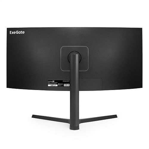 Монитор изогнутый игровой 165 Гц 34" ExeGate Combat EC3400TA (VA Curved R1800 LED Grade A+, UltraWide QHD 3440x1440@165Гц, 21:9, 300cd/m2, 4000:1, 178