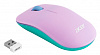 Клавиатура + мышь Acer OCC200 клав:фиолетовый/зеленый мышь:фиолетовый/зеленый USB беспроводная slim Multimedia (ZL.ACCEE.003)