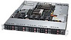 Сервер SUPERMICRO SuperServer 1U 1028R-WC1R no CPU(2) E5-2600v3/v4 no memory(16)/ on board 3108 RAID 0/1/5/6/10/50/60 no HDD(10)SFF/(Default 8 SAS3, 2 SATA3)
