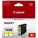 Canon PGI-1400XL Y Картридж струйный для MAXIFY МВ2040 и МВ2340, жёлтый, 900 стр.