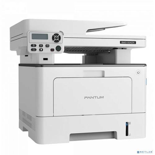 Pantum BM5100ADN МФУ, лазерное ЧБ, A4, C/P/S, дуплекс, автоподача, (A4,40 стр/мин,512Mb, LCD, USB2.0, двусторонняя печать, сетевой, DADF) {проектная м