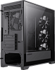 Компьютерный корпус mATX, без блока питания/ Gamemax DEFENDER TG mATX case, black, w/o psu, w/1xUSB3.0+2xUSB2.0, Combo Audio, w/3x12cm ARGB front fan
