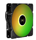Exegate EX294073RUS Вентилятор ExeGate EX12025H4P-PWM.FRGB, 120x120x25 мм, Hydraulic bearing (гидродинамический), 4pin, PWM, FRGB подсветка, 24dBA