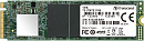 Твердотельный накопитель/ Transcend SSD MTE110S, 1024GB, M.2(22x80mm), NVMe, PCIe 3.0 x4, 3D TLC, R/W 1700/1400MB/s, IOPs 200 000/300 000, TBW 400,