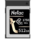 Netac CF2000 CFexpress™ PCIe Gen 3x2 Type B cards 512GB, R/W up to 1750MB/1650MB/s