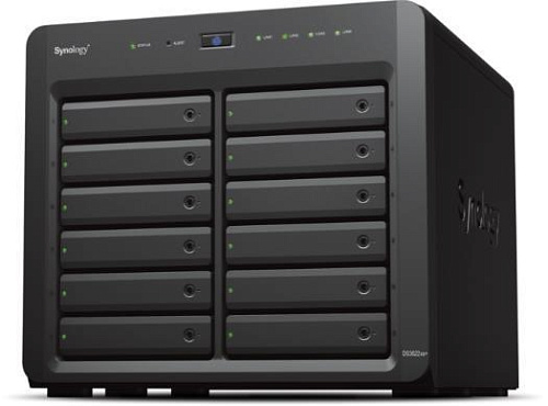 схд настольное исполнение 12bay no hdd usb3 ds3622xs+ synology