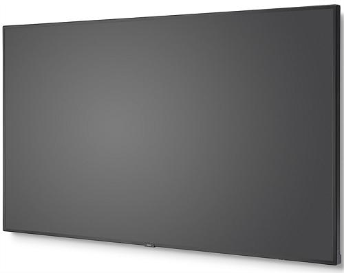 NEC 86" V864Q V Series large format display, UHD, 500cd/m2, Edge LED backlight, 24/7 proof, OPS Slot, CM Slot, Media Player