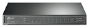 коммутатор TP-Link SG2210P, Omada™ 8-Port Gigabit Smart PoE+ Switch with 2 SFP Slots, 58 W PoE