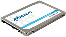 SSD Micron 1300 256GB SATA 2.5" 7mm, Read/Write: 530 MB/s / 520 MB/s, Random Read/Write IOPS 58K/87K
