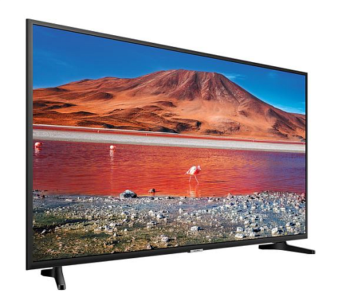 Samsung 43" TV UE43TU7002 Crystal UHD (4K) 3840x2160 HDR10+ WiFi USB DVB HDMI Slim PurColor без smart-tv в нашем регионе Black