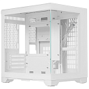 корпус 1STPLAYER MEGAVIEW MV5-TP White / mATX / MV5-TP-WH