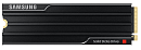 Тведотельный накопитель SSD M.2 (PCI-E NVMe 2.0 Gen 5.0 x4) 2Tb Samsung 9100 PRO (R14800/W13400MB/s) with Heatsink, 1year