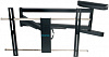 Кронштейн для телевизора Kromax ATLANTIS-120 черный 40"-100" макс.121кг настенный поворот и наклон