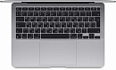 Ноутбук APPLE MacBook Air 13 13.5" 2560x1600/RAM 8Гб/SSD 256Гб/ENG|RUS/macOS Space Gray 1.29 кг MGN63PA/A