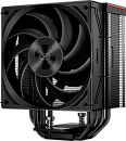 Кулер для процессора PCCooler RZ500 BK, 120mm FAN, 5 HEAT PIPES, 4-PIN PWM, 500-2200 RPM, 32 DBA, FDB BEARING, LGA 1851/1700/1200/115X, AMD AM5/AM4