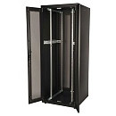 LANDE DYNAmic Basic 19" Телекоммуникационный напольный шкаф 42U, 800х800х2010, перфорированная одностворчатая передняя дверь, перфорированная одноство