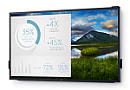 Dell 85.6" C8618QT LCD BK/BK (IPS; 16:9; 400 cd/m2; 1000:1; 8ms; 3840x2160; 178/178; 4xHDMI 2.0; DP; VGA; 4xUSB; Spk 2х10W; touch)