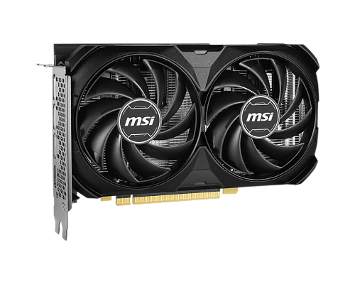 Видеокарта/ VGA MSI NVIDIA GeForce RTX 4060 Ti 8G VENTUS 2X BLACK E1 OC 8GB, GDDR6/128-bit, PCIe 4.0, 1xHDMI 2.1, 3xDP, 2.2-slot