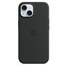 Apple Чехол IPHONE 15 SILICONE CASE BLACK MT0J3ZM/A A3123 194253939306