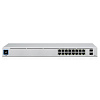 Коммутатор Ubiquiti UniFi Switch 16 PoE |USW-16-POE| Ubiquiti PoE-коммутатор в стойку, 16х 1G RJ45, 2х SFP, раздача 42 |USW-16-POE| Вт (028547)