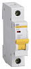 Выключатель автоматический IEK MVA20-1-016-B 16A тип B 4.5kA 1П 230/400В 1мод белый (упак.:1шт)