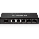 Маршрутизатор UBIQUITI Маршрутизатор/ Compact but powerful router sporting (5) Gigabit RJ45 ports with passive PoE support and an SFP port