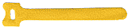 Хомут-липучка 125мм, 20 шт., желтый