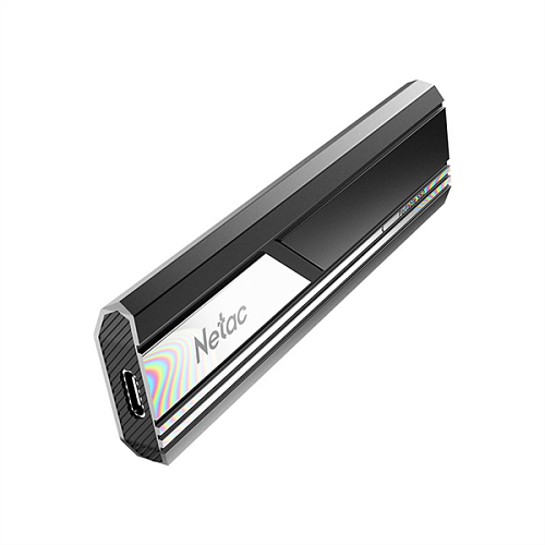 SSD Netac ZX10 1TB USB 3.2 Gen 2 Type-C External , R/W up to 1050/950MB/s, with USB C to A cable and 10Gbps USB C to C cable 5Y wty