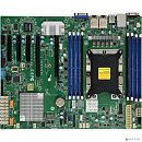 Supermicro MBD-X11SPI-TF-B Серверная материнская плата MBD X11SPI TF B Xeon Single Socket S3647, 8x 288 pin DDR4 DIMM slots, 2x 10GbE LAN ports, 10x S